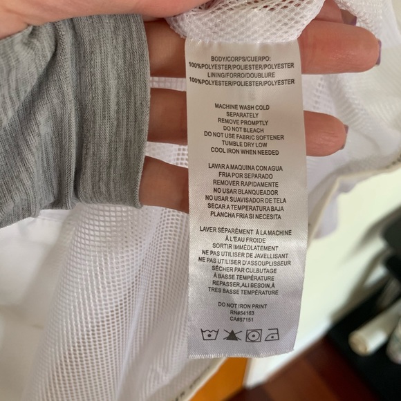 Tommy Hilfiger Clear White Lined Raincoat / Rain Jacket - Picture 7 of 7